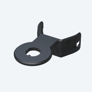 Pole bracket adapter for Zhaga Book 18 (3D Printed)