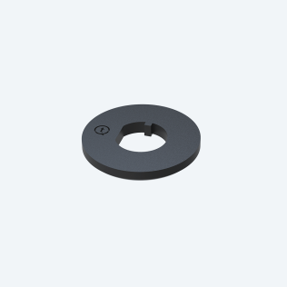 Circular bracket adapter for Zhaga Book 18 (3D Printed)