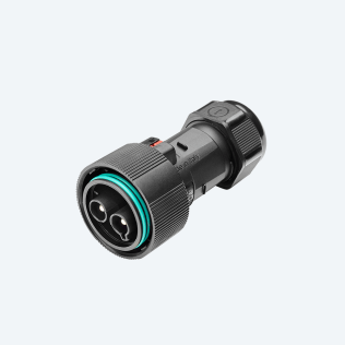 Plug Connector 2p 6MMQ D10-16.5 IP66/IP68 UP