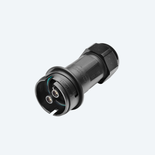 Socket Connector 2p 6MMQ D10-16.5 IP66/IP68 UP