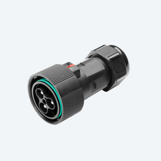 Plug Connector 3p 4MMQ D10-16.5 IP66/IP68 UP