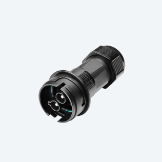 Plug Connector 2p 6MMQ D10-16.5 IP66/IP68 UP