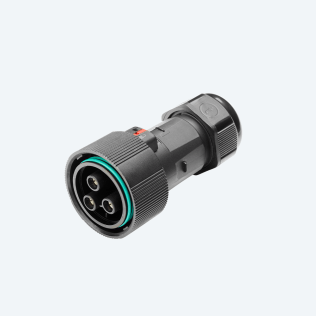 Socket Connector 3p 4MMQ D10-16.5 IP66/IP68 UP