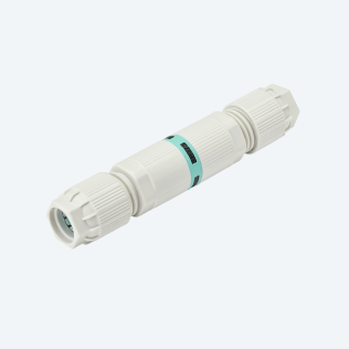 Micro Joint Connector 2p screw grey L-N IP66/IP68