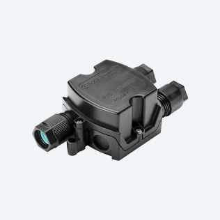 Junction box UP 3 ways IK09 D7-13.5 IP66/IP68/IP69
