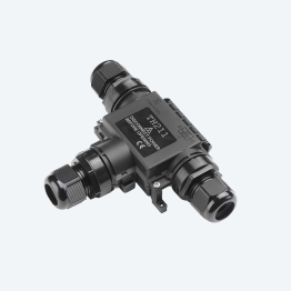 Junction box 3 ways 4p Screw D8-17