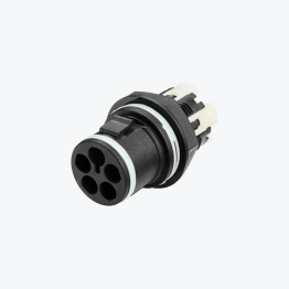 Mini Plug Connector panel-mounted 5p Screwless M20 IP66/IP68/IP69