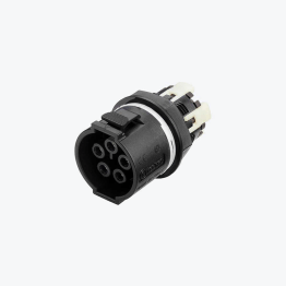 Mini Socket Connector panel-mounted 4p Screwless M20 IP66/IP68/IP69