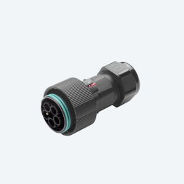 Plug Connector 5p Screw D10-16.5 IP66/IP68 UP