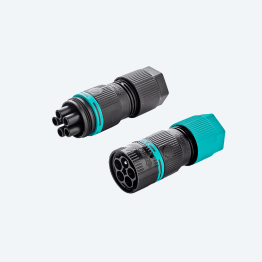 KIT Mini Plug & Socket Connector 5p Screw D7-13.5 IP66/IP68 xDRY®