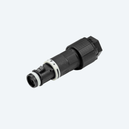 Micro Socket Connector 3p Screw D7.5-9 IP66/IP68