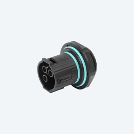 Mini Socket Connector panel-mounted self-lock 3p Screw M25 IP66/IP68 UP